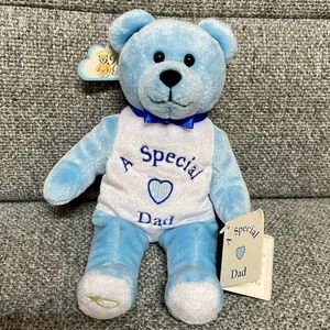 NWT HOLY BEARS A Special Dad, blue